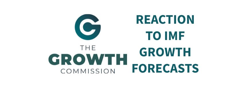 Growth Commission response to latest IMF growth forecasts