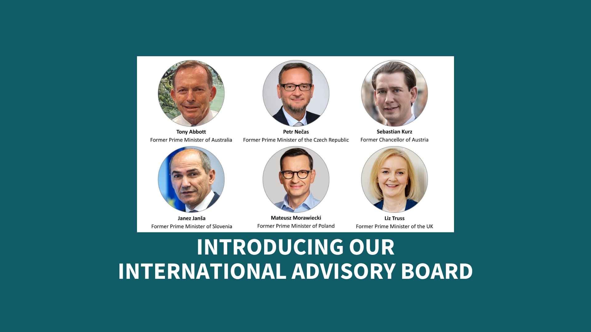 Six former Heads of Government join Growth Commission’s International Advisory Board