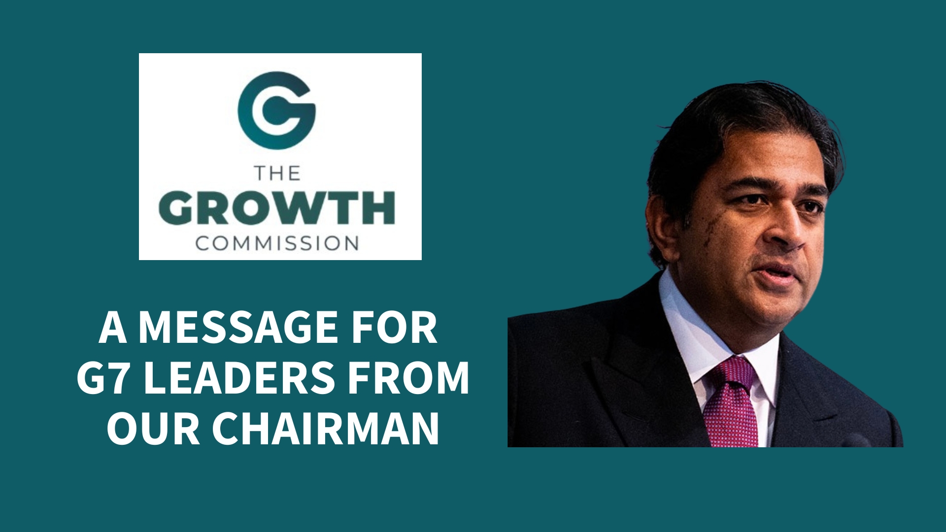G7 leaders urged to renew focus on economic growth and draw on Growth Commission work